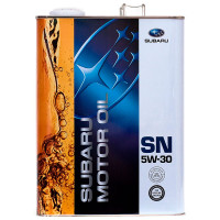 Моторное масло SUBARU SN 5W-30 Синтетическое 4л.