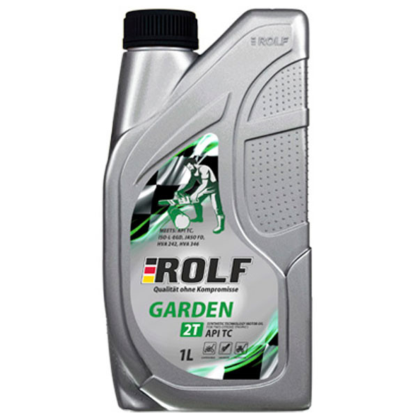 Масло моторное ROLF 2T Garden Полусинтетическое 1л.