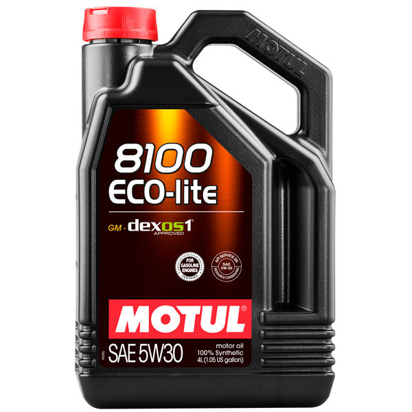 Моторное масло MOTUL 8100 ECO-lite 5W-30 Cинтетическое 4л.