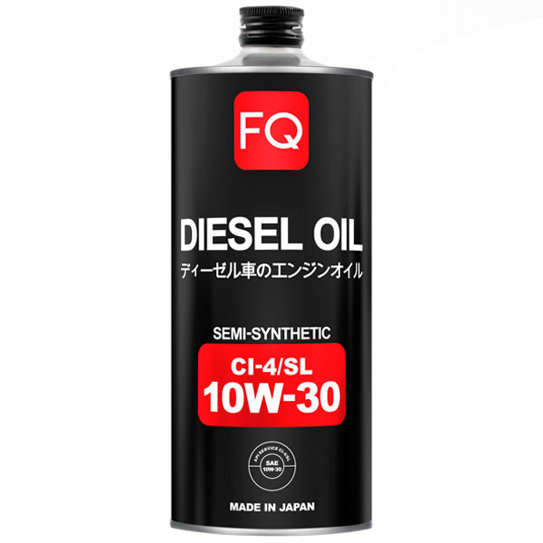 Моторное масло "FQ" DIESEL 10W30 CI-4/SL Полусинтетическое 1л.