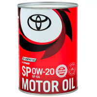 Моторное масло TOYOTA SP 0W20 Синтетическое 1л.