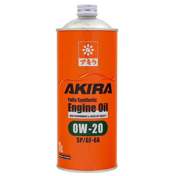 Моторное масло AKIRA Engine Oil FS 0W-20 SP/GF-6A Синтетическое 1л.