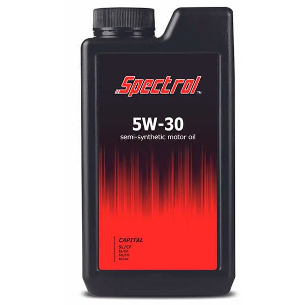 Моторное масло SPECTROL Капитал 5W-30 SL/CF Полусинтетическое 1л.