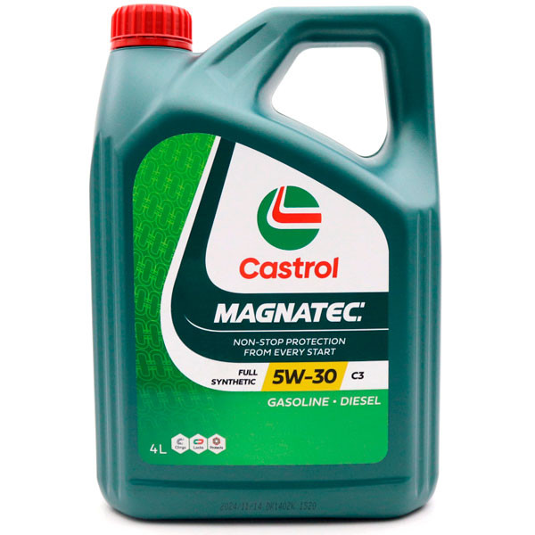 Моторное масло CASTROL Magnatec 5W-30 SN/SP C3 Синтетическое 4л.