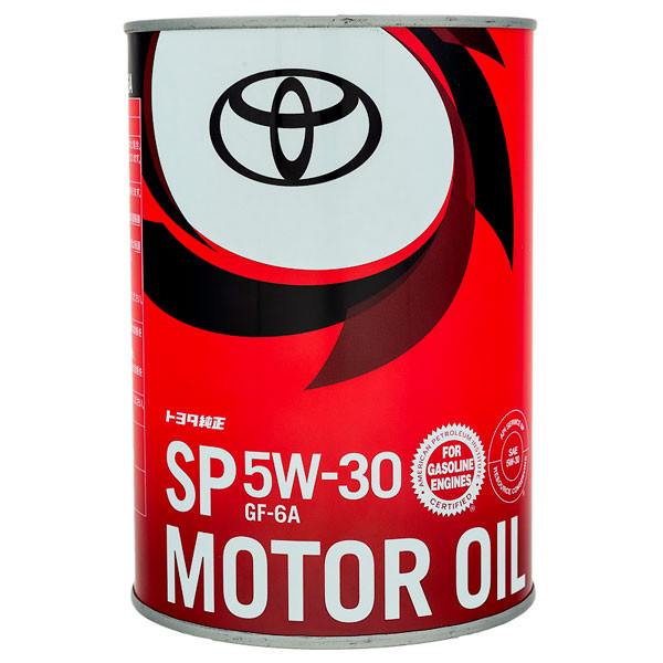 Моторное масло TOYOTA SP/GF-6A 5W30 Синтетическое 1л.