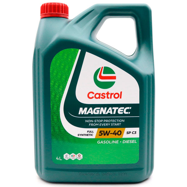 Моторное масло CASTROL Magnatec 5W-40 SN/SP C3 Синтетическое 4л.