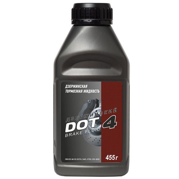 Тормозная жидкость ДЗЕРЖИНСКИЙ DOT-4 455г.