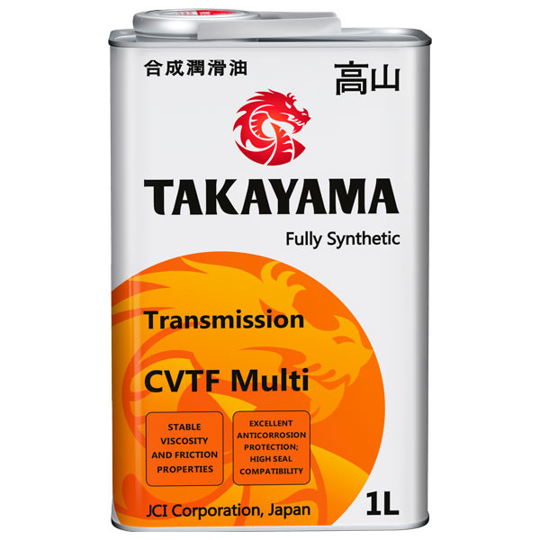 Трансмиссионное масло TAKAYAMA CVTF Multi Синтетическое 1л.