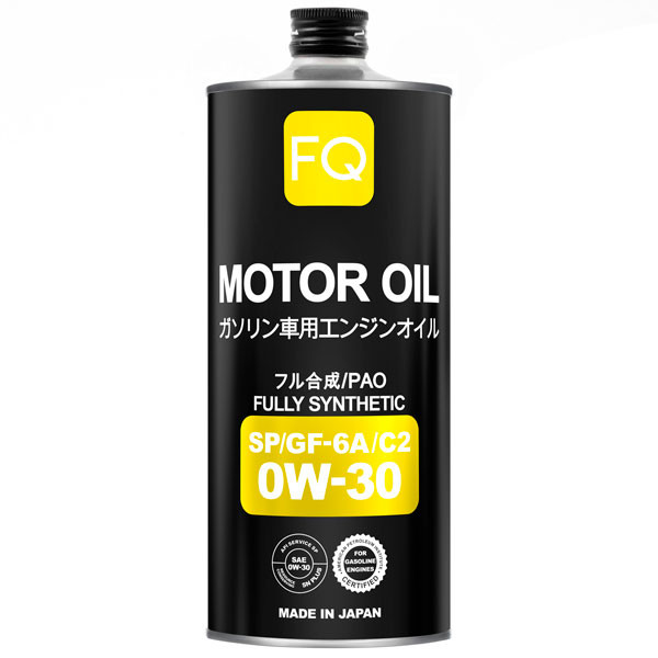 Моторное масло "FQ" GASOLINE 0W30 SP/GF-6A/C2 Синтетическое 1л.