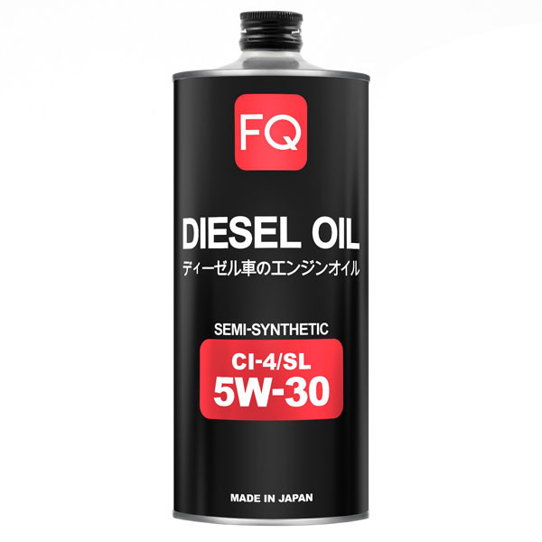 Моторное масло "FQ" DIESEL 5W30 CI-4/SL Полусинтетическое 1л.