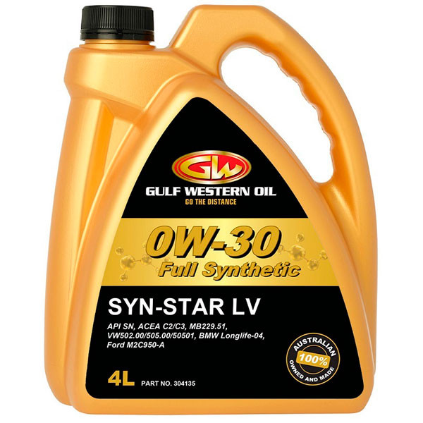 Моторное масло GULF Western SYN-X 5000 5W30 Cинтетическое 1л.