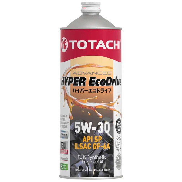 Моторное масло TOTACHI HYPER EcoDrive 5W-30 SP/GF-6A Синтетическое 1л.