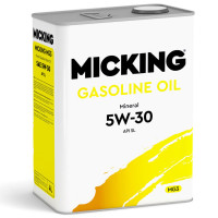 Моторное масло MICKING Gasoline Oil MG3 5W-30 SL Минеральное 4л.