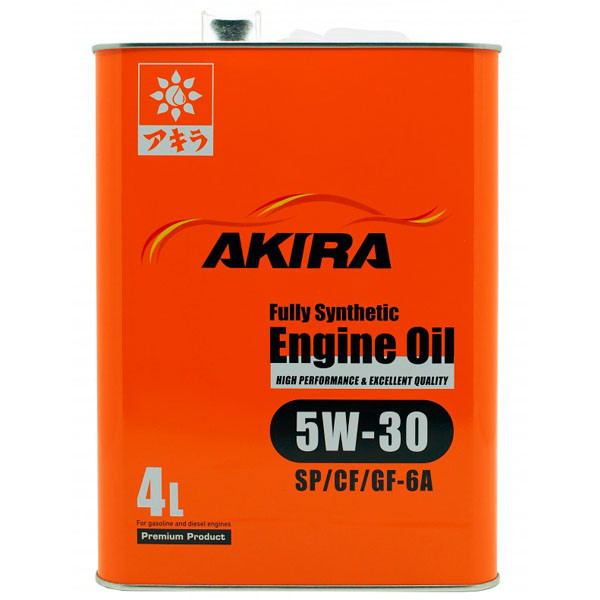 Моторное масло AKIRA Engine Oil FS 5W-30 SP/CF/GF-6A Синтетическое 4л.
