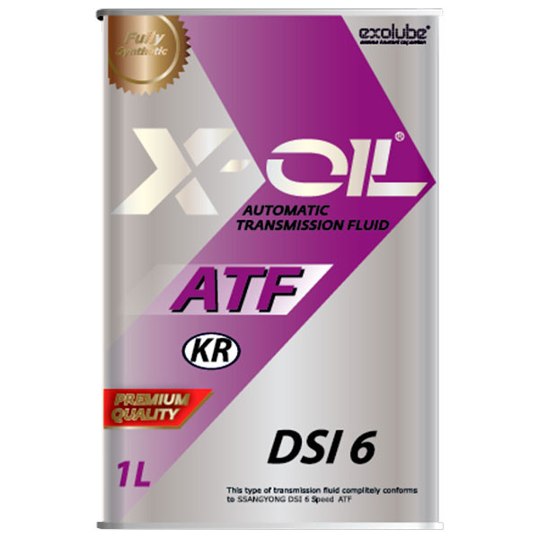 Трансмиссионное масло X-OIL ATF DSI 6 Синтетическое 1л.