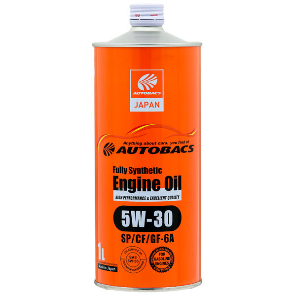 Моторное масло AUTOBACS Engine Oil FS 5W-30 SP/CF/GF-6A Синтетическое, 1л.
