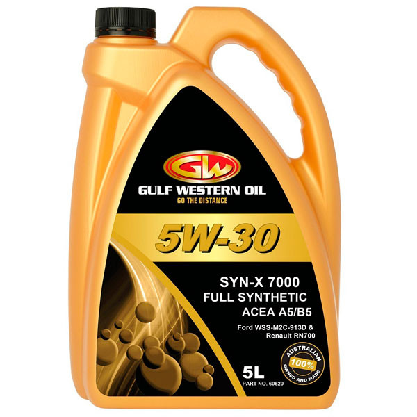 Моторное масло GULF Western SYN-X 7000 5W30 Cинтетическое 5л.