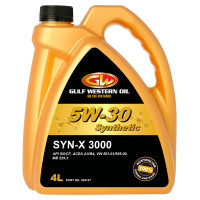 Моторное масло GULF Western SYN-X 3000 5W30 Cинтетическое 4л.