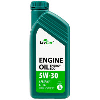 Моторное масло LIVCAR ENGINE OIL ENERGY ECO 5W-30 SP/GF-6A Синтетическое 1л.