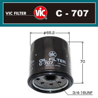 Фильтр масляный VIC C-707