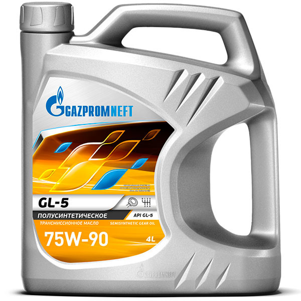 Трансмиссионное масло Gazpromneft GL-5 75W-90 4л.