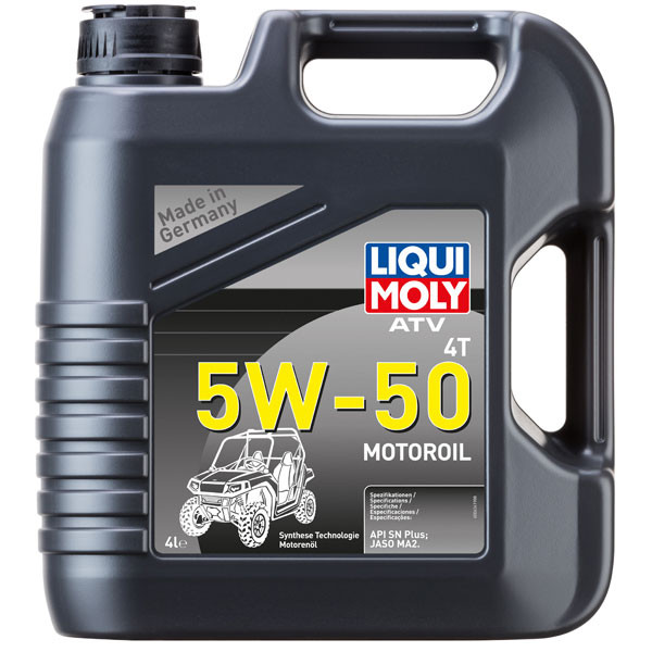 Моторное масло LIQUI MOLY ATV 4T Motoroil 5W50 Синтетическое 4л.