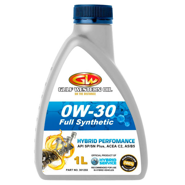 Моторное масло GULF Western Hybrid Perfomance 0W30 Cинтетическое 1л.