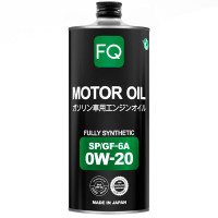 Моторное масло "FQ" GASOLINE 0W20 SP/GF-6A Синтетическое 1л.