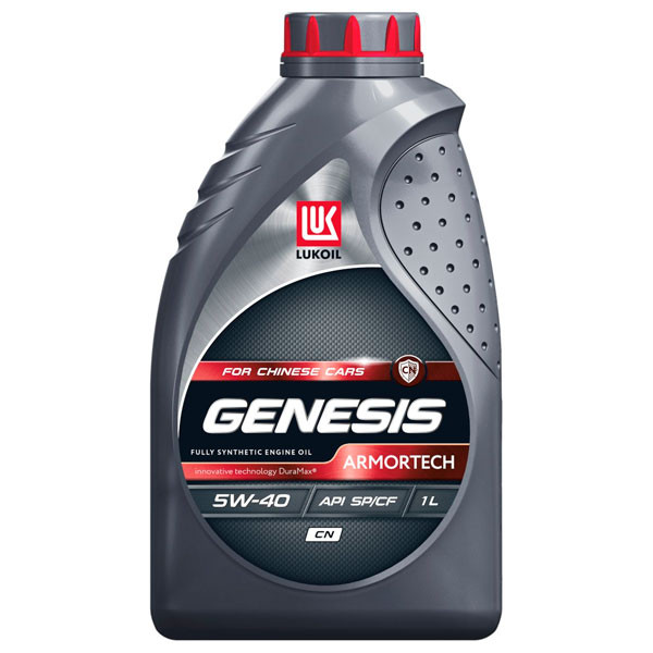 Моторное масло ЛУКОЙЛ GENESIS ARMORTECH 5W-40 Cинтетическое 1л.