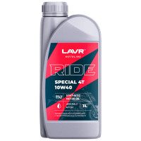 Моторное масло LAVR MOTO 10W40 SN Полусинтетическое (1л.) Art.Ln7747