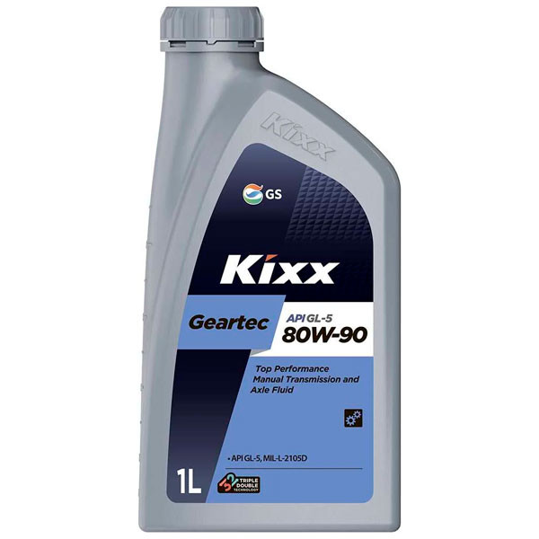 Трансмиссионное масло KIXX Geartec 80W-90 1л.