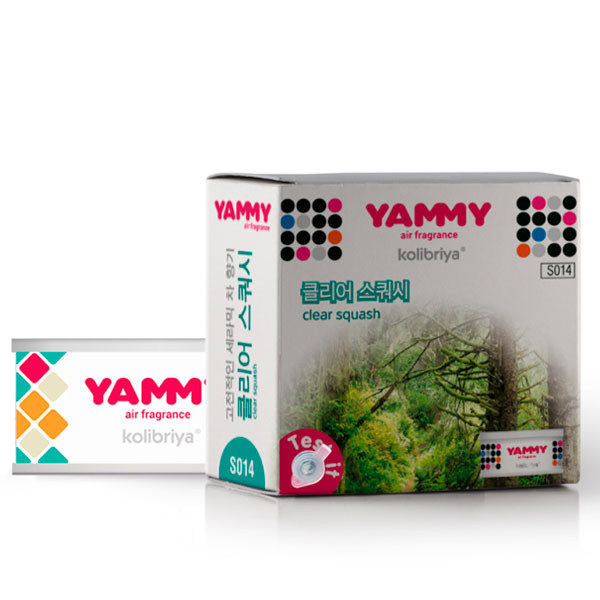 Ароматизатор меловой "Yammy" (Clear Squash) S014 баночка 40г.
