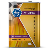 Трансмиссионное масло NGN A-Line ATF Matic D/J/K Синтетическое 4л.