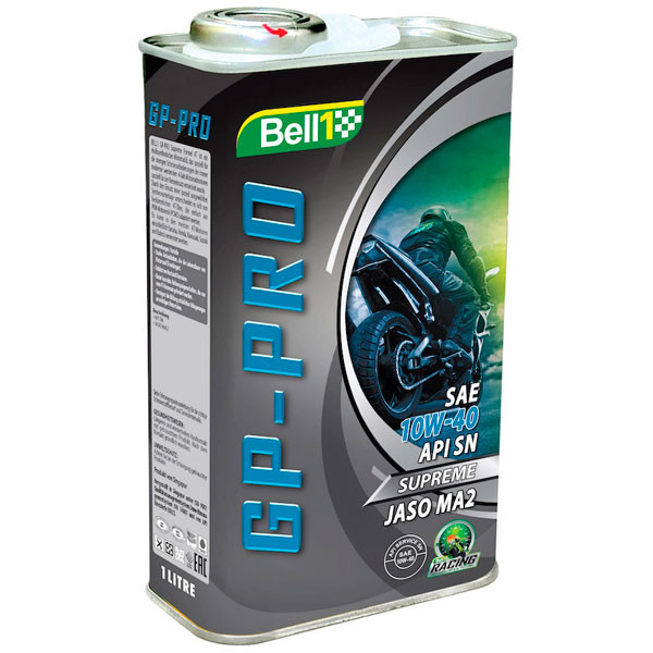 Масло моторное BELL1 GP-PRO SUPREME 10W40 SN/MA2 Полусинтетическое 1л.
