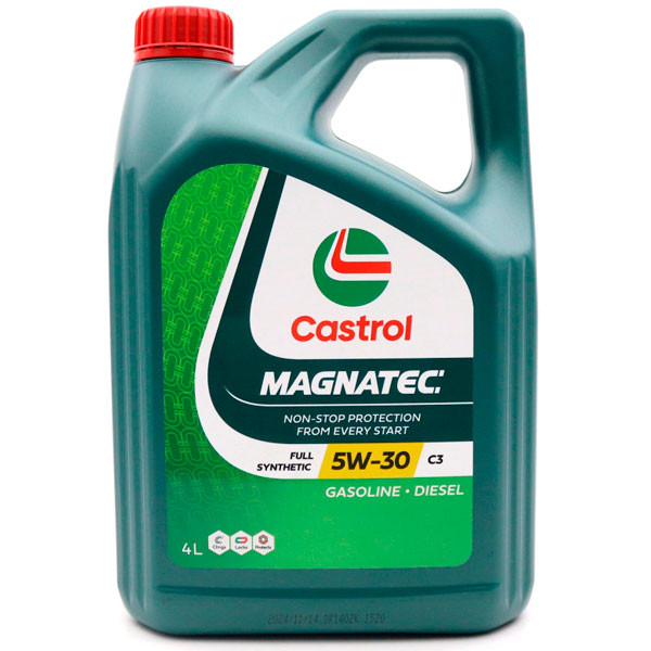 Моторное масло CASTROL Magnatec 5W-30 SN/C3 Синтетическое 4л.