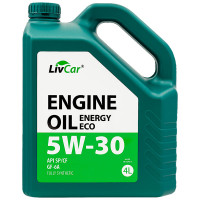 Моторное масло LIVCAR ENGINE OIL ENERGY ECO 5W-30 SP/GF-6A Синтетическое 4л.