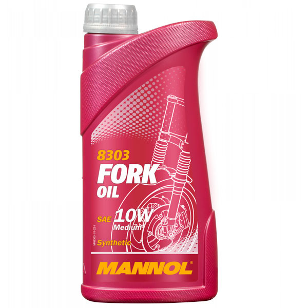 Вилочное масло MANNOL Fork oil 10W Синтетическое 1л.