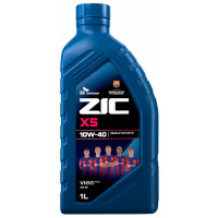 Моторное масло ZIC X5 10W-40 SP/SN Полусинтетическое 1л.