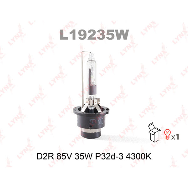 Автолампа LYNXavto D2R 12V 35W Art.L19235W