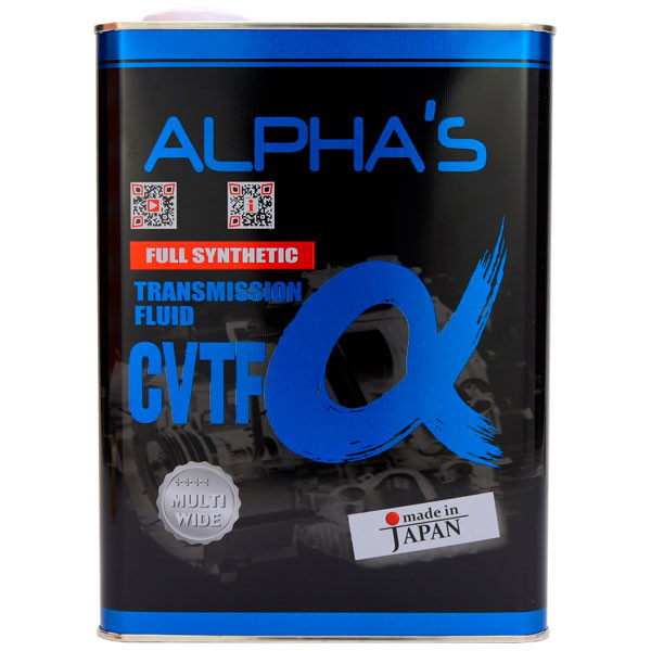 Трансмиссионное масло ALPHA"S  CVTF Синтетическое 4л.