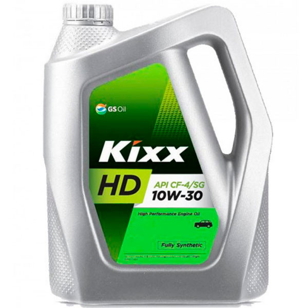 Моторное масло GS KIXX HD 10W-30 CF-4 Полусинтетическое 6л.