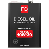 Моторное масло "FQ" DIESEL 10W30 CI-4/SL Полусинтетическое 4л.
