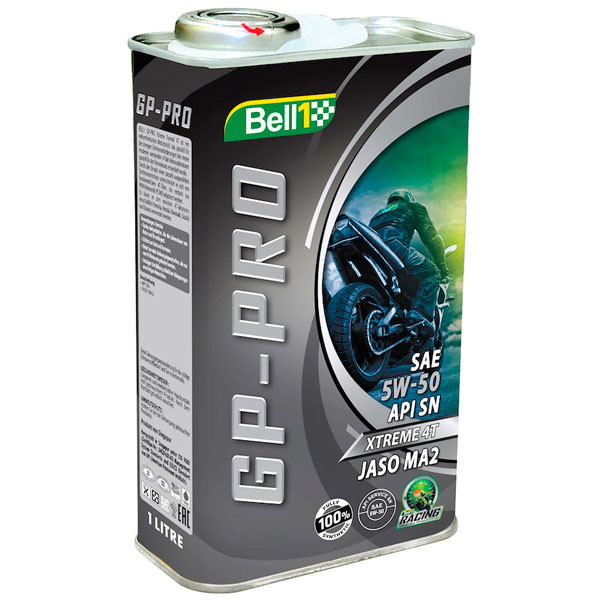 Масло моторное BELL1 GP-PRO XTREME 10W40 SN/MA2 Синтетическое 1л.