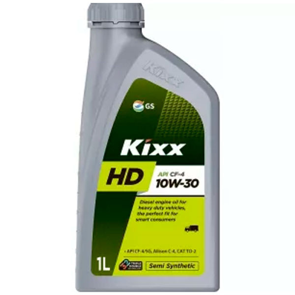 Моторное масло GS KIXX HD 10W-30 CF-4 Полусинтетическое 1л.