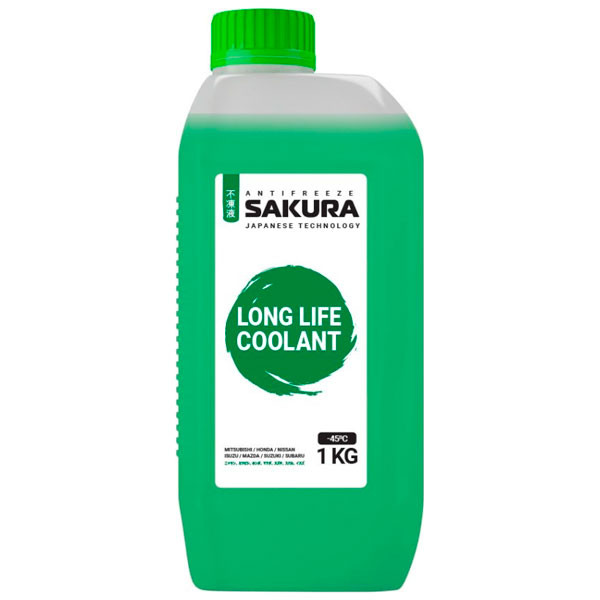 Антифриз SAKURA -45 Зеленый (1л.)