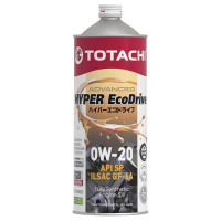 Масло моторное TOTACHI HYPER EcoDrive 0W-20 SP/RC/GF-6A Синтетическое 1л.