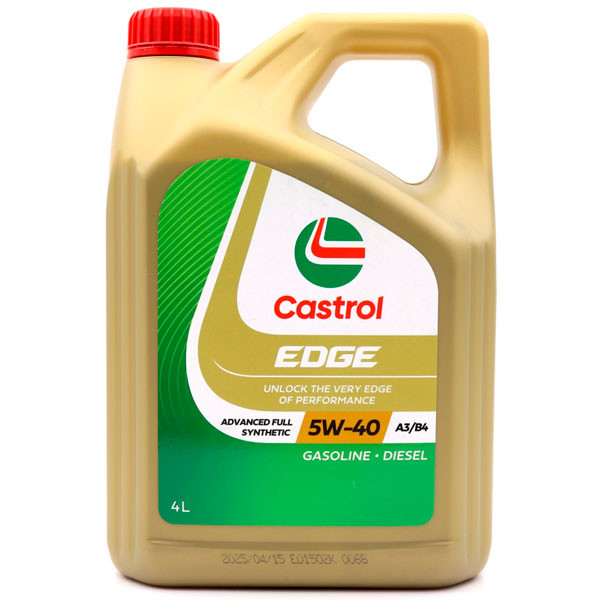 Моторное масло CASTROL EDGE 5W-40 SP A3/B4 Синтетическое 4л.