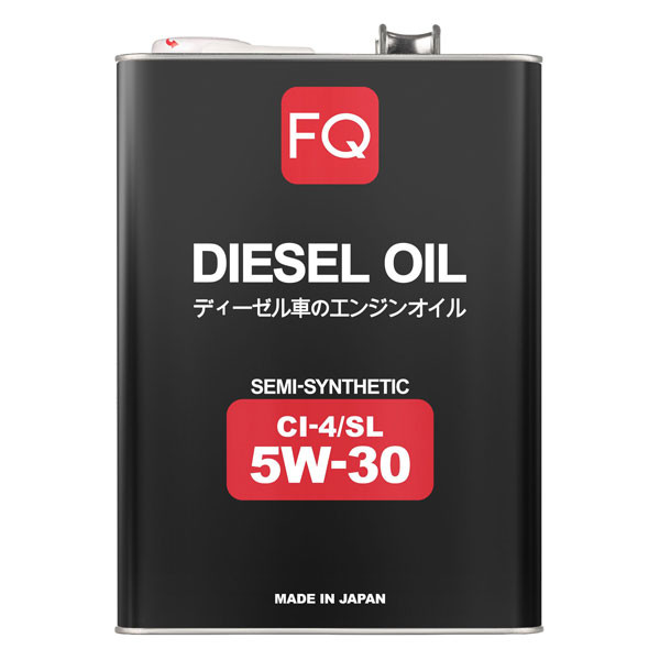 Моторное масло "FQ" DIESEL 5W30 CI-4/SL Полусинтетическое 4л.