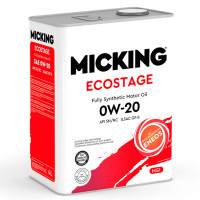 Моторное масло MICKING Ecostage MG1 0W-20 SN/RC Синтетическое 4л.