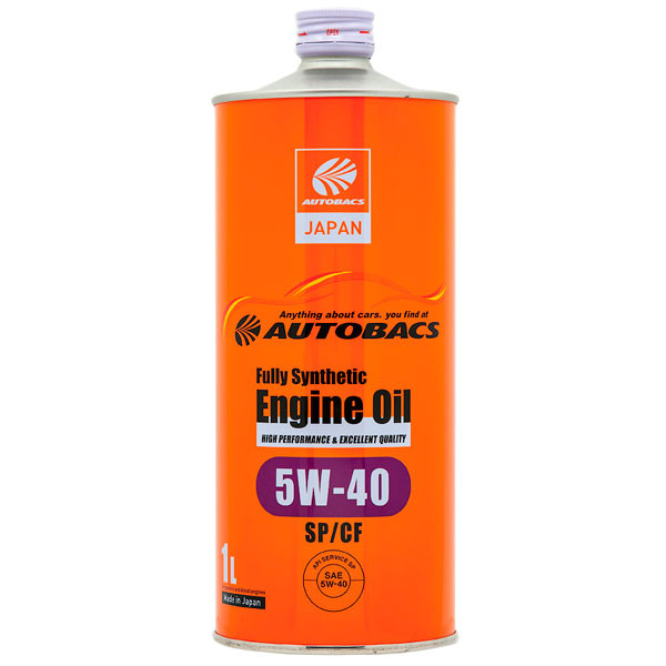Моторное масло AUTOBACS Engine Oil FS 5W-40 SP/CF Синтетическое 1л.
